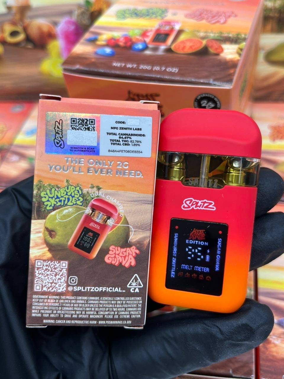 Splitz Dual Chamber Disposable